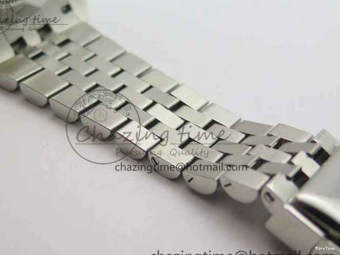 MiroTime 0701 DateJust Smooth Bezel SS Noob 1:1 Best Edition Gray Sticks Dial On Jubilee Bracelet A Packable 3505